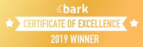Bark Certificate of Excellence 2019 Winner