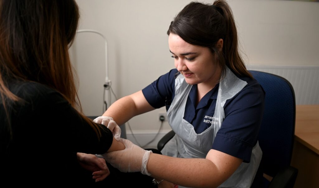 blood tests Summerfield Healthcare